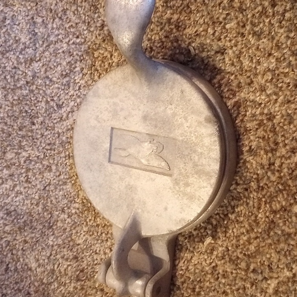 Sears vintage aluminum hamburger press